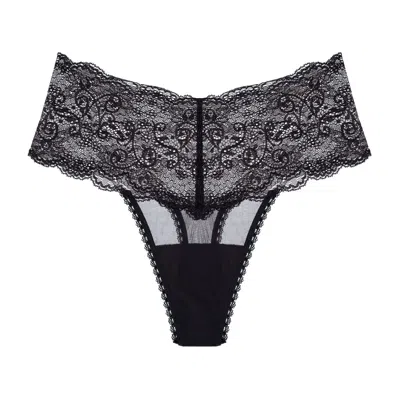 Journelle Women's Black Victoire Tous Les Jour Thong Noir