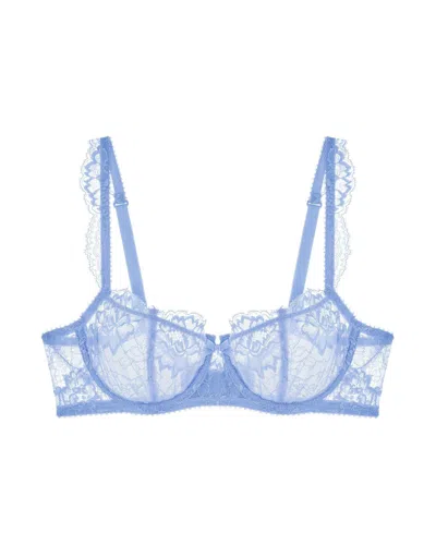 Journelle Women's Blue Isabel Balconette Bra Mer