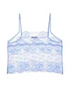 Journelle Women's Blue Isabel Modern Lace Cami Mer In Blue