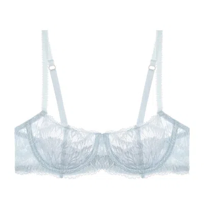 Journelle Women's Blue Loulou Balconette Bra Sky