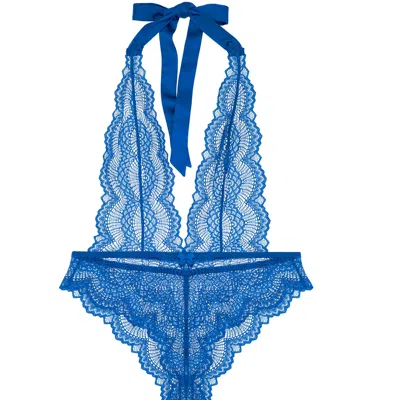 Journelle Women's Blue Natalia Bodysuit Lapis