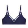 Journelle Women's Blue Victoire Bralette Midnight