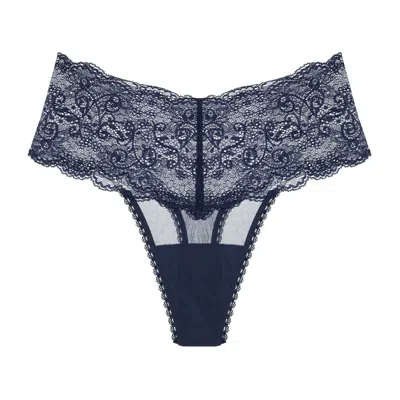 Journelle Women's Blue Victoire Tous Les Jour Thong Midnight
