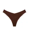 Journelle Women's Brown Estelle Thong Chocolat In Brown