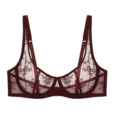 Journelle Women's Brown Romy Demi Bra Marron