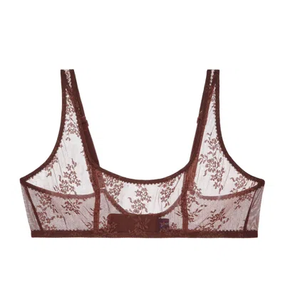 Journelle Women's Brown Romy Scoop Bralette Marron
