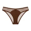 Journelle Women's Brown Victoire Bikini Chocolat