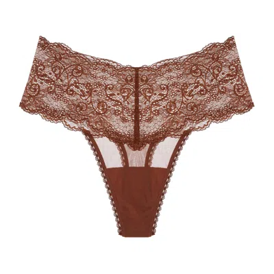 Journelle Women's Brown Victoire Tous Les Jour Thong Cannelle