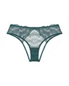 Journelle Women's Green Natalia Ouvert Emerald In Green