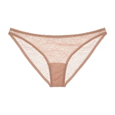 Journelle Women's Neutrals Alix Cheeky Bikini Sable In Pink