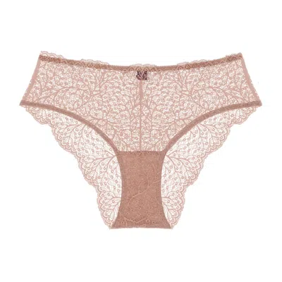 Journelle Women's Neutrals Allegra High Rise Brief Praline In Pink