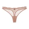 Journelle Women's Neutrals Allegra Thong Praline