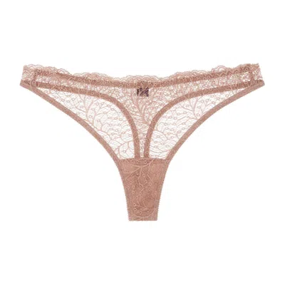 Journelle Women's Neutrals Allegra Thong Praline In Brown