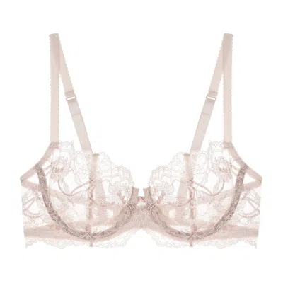 Journelle Women's Neutrals Anais Low Balconette Bra Petal