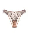 Journelle Women's Neutrals / Black Chloe French Knicker Praline Noir In Multi