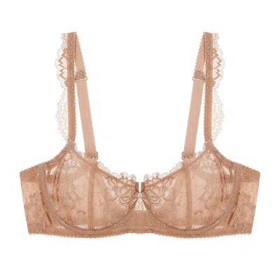 Journelle Women's Neutrals Isabel Balconette Bra Amande