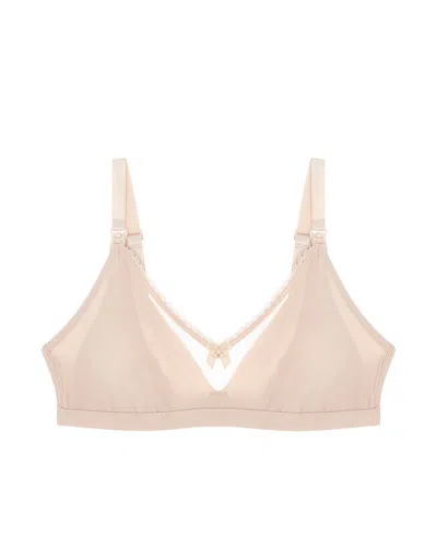 Journelle Women's Neutrals Victoire Maternity Wireless Bra Blush