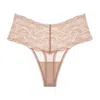 Journelle Women's Neutrals Victoire Tous Les Jour Thong Blush In Neutral