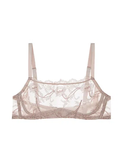 Journelle Women's Pink Anais Bralette Petal In Neutral