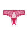 Journelle Women's Pink Natalia Ouvert Wisteria In Red