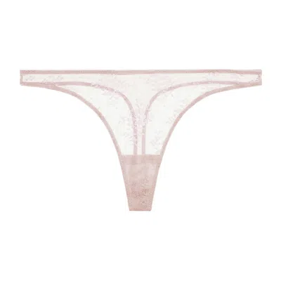 Journelle Women's Pink / Purple Romy Thong Petal In Pink/purple