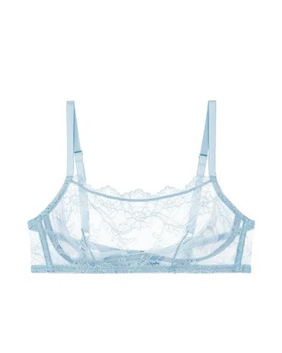 Journelle Women's Purple Anais Bralette Chambray In Blue