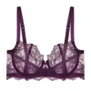 Journelle Women's Purple Anais Low Balconette Bra Violette In Purple