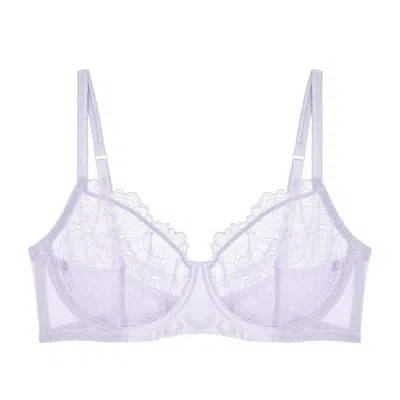 Journelle Women's Purple Lexi Demi Bra Lilas