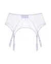 Journelle Women's Purple Lexi Suspender Belt Lilas