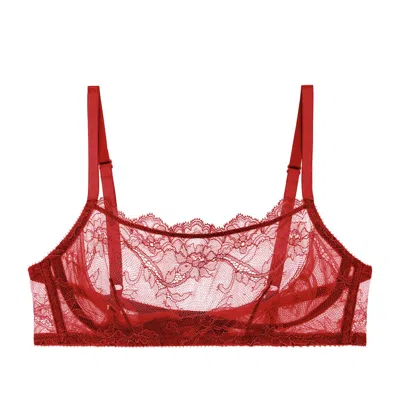 Journelle Women's Red Anais Bralette Scarlet