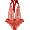 Journelle Women's Red Natalia Bodysuit Scarlet In Red