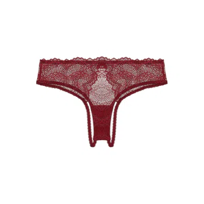 Journelle Women's Red Natalia Ouvert Bordeaux
