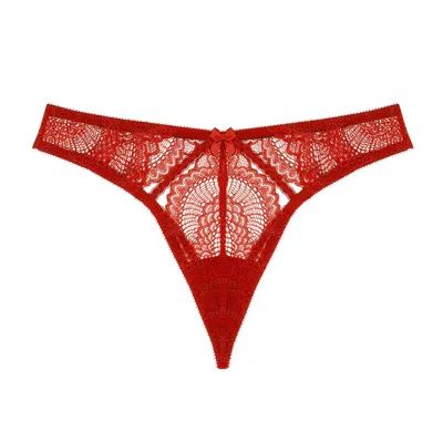 Journelle Women's Red Natalia String Thong Scarlet