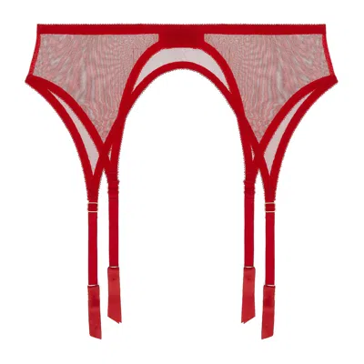 Journelle Women's Red Odette Classic Suspender Scarlet