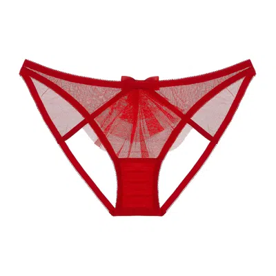 JOURNELLE WOMEN'S RED ODETTE OUVERT SCARLET