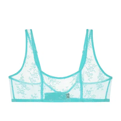 Journelle Women's Romy Scoop Bralette Ocean Blue