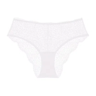 Journelle Women's White Allegra High Rise Brief Blanc