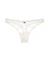 Journelle Women's White Cristiana Thong Vanille