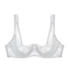 Journelle Women's White Isabel One Fourth Cup Bra Blanc