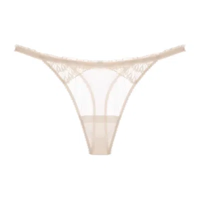 Journelle Women's White Loulou Thong Blanc In Neutral