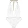Journelle Women's White Natalia Bodysuit Alabaster In White