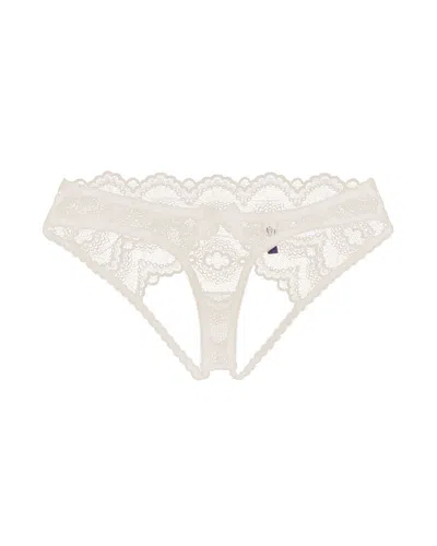 JOURNELLE WOMEN'S WHITE NATALIA OUVERT ALABASTER
