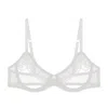 Journelle Odette Open Cup Underwire Bra In White