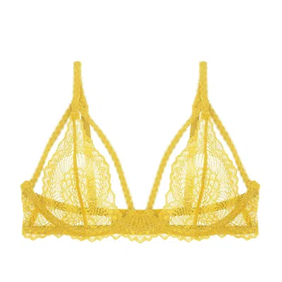 Journelle Women's Yellow Natalia Underwire Bra Soleil