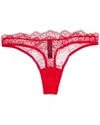 JOURNELLE WOMENS ANAIS THONG, XL, RED