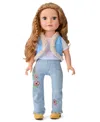 Journey Girls 18" Fashion Doll In Light,pastel Brown
