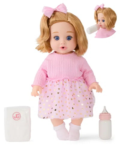 Journey Girls Kids' Drink Wet 14" Baby Doll, Created For Macy's In Light,pastel Brown