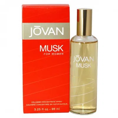Jovan Musk Cologne Spray For Women - 3.4 Oz. In White