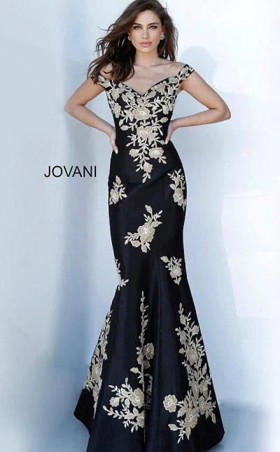 Jovani 00635 Long Formal Prom Gown In Multi