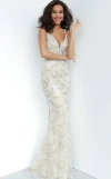 Jovani 00861 Long Formal Evening Gown In White